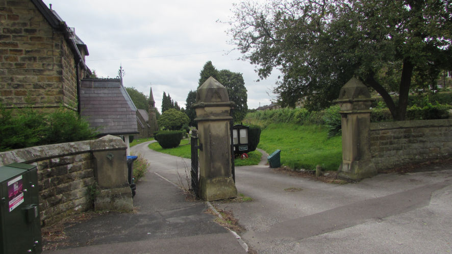Entrance To Bakewell Cemetery (Taken August 2019)