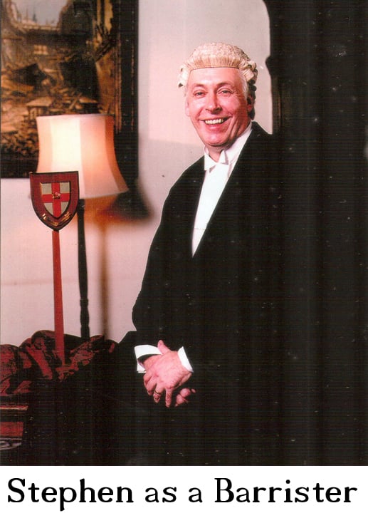 Stephen as a Barrister